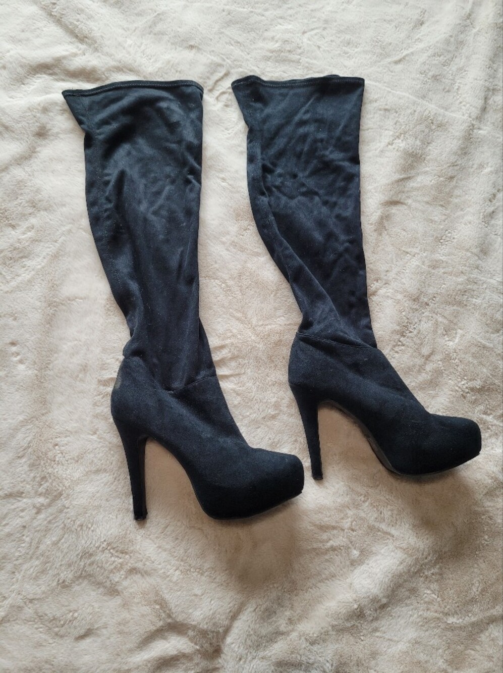 High Heel Leg Boots